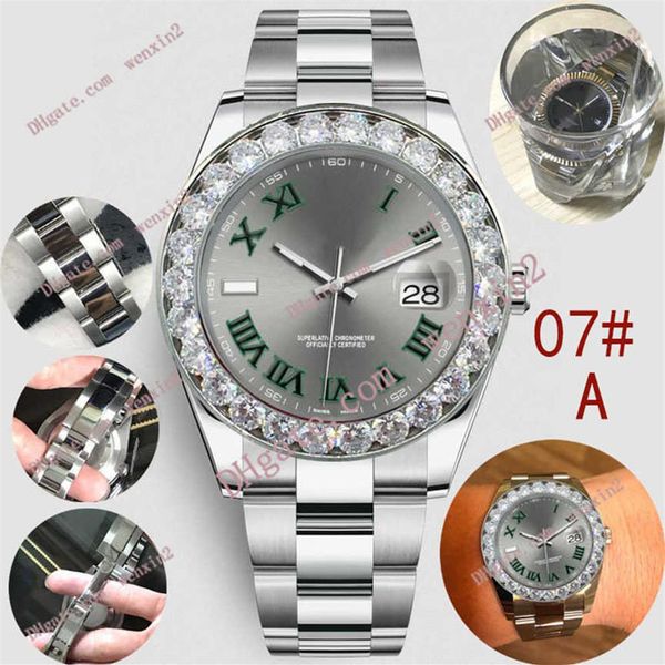 mens diamond watch green roman numerals mechanica automatic 43mm 20 colour stainless steel bezel jubilee band waterproof sports st283s, Slivery;brown
mens diamond watch green roman numerals mechanica automatic 43mm 20 colour stainless steel bezel jubilee band waterproof sports st283s, Slivery;brown