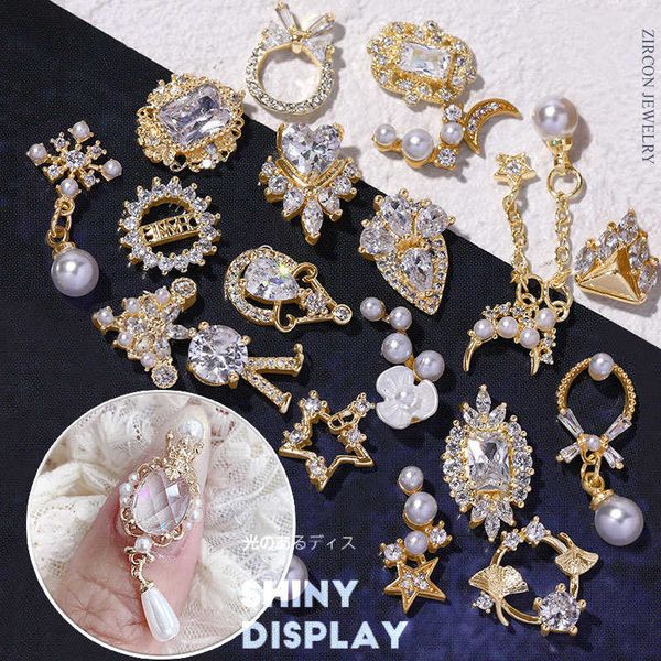 nail art decorations 2 ps luxo zirco 3d unhas arte decoraes brilhantes prola diamantes liga de cristal pingente jias manicure design acessri, Silver;gold
nail art decorations 2 ps luxo zirco 3d unhas arte decoraes brilhantes prola diamantes liga de cristal pingente jias manicure design acessri, Silver;gold