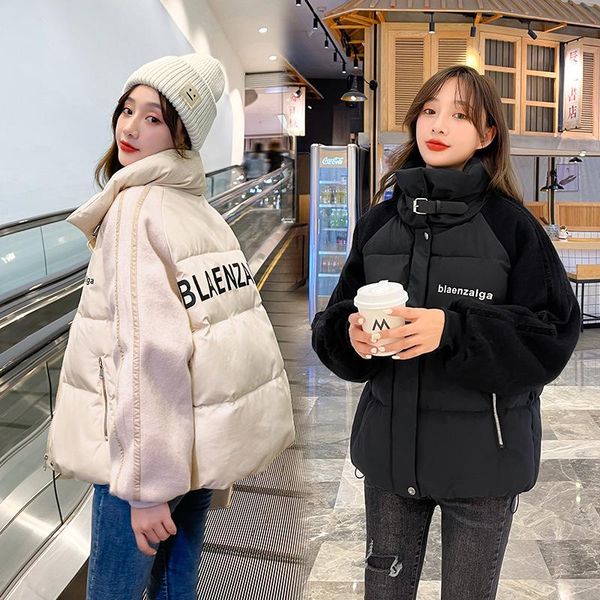 leather fdfklak new korean letter jacket loose ziplock thick female coat winter women clothing warm casaco feminino inverno, Black
leather fdfklak new korean letter jacket loose ziplock thick female coat winter women clothing warm casaco feminino inverno, Black
