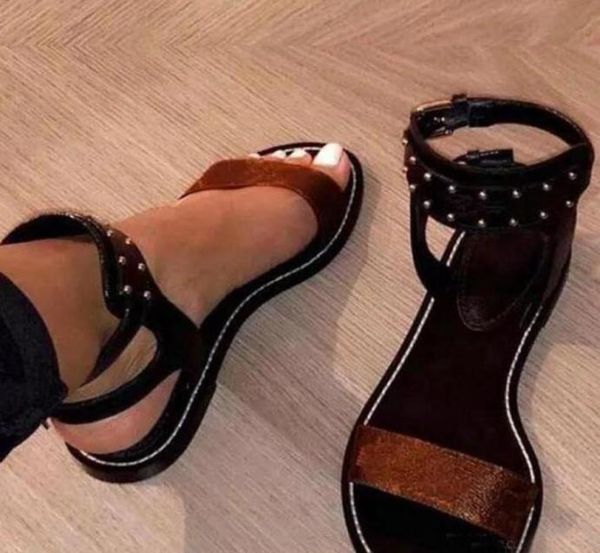 2021 classic riveted women039s and girl sandals summer fashion ankle high boots letter gladiator casual flats beach loafer4248338, Black 
2021 classic riveted women039s and girl sandals summer fashion ankle high boots letter gladiator casual flats beach loafer4248338, Black