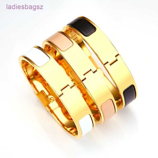 original edition hermss live broadcast straight enamel bracelet 12mm aijia h letter titanium steel h has logo kc4n, Black
original edition hermss live broadcast straight enamel bracelet 12mm aijia h letter titanium steel h has logo kc4n, Black