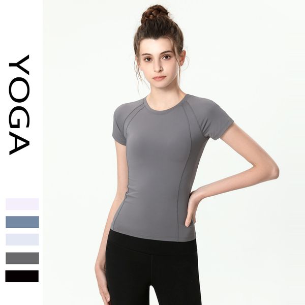 alo yoga summer sports women's running t-shirt showing thin fitness clothes tight crew neck training yoga short sleeves
alo yoga summer sports women's running t-shirt showing thin fitness clothes tight crew neck training yoga short sleeves