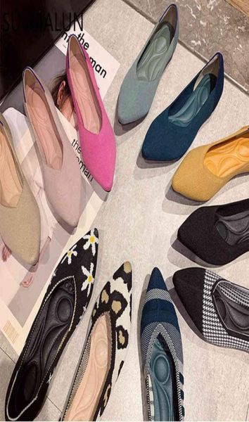 suojialun 2020 women039s flat shoes ballet shoes mixed color women039s soft slip on loafers flat hee casual breathable knit 3745007, Black
suojialun 2020 women039s flat shoes ballet shoes mixed color women039s soft slip on loafers flat hee casual breathable knit 3745007, Black
