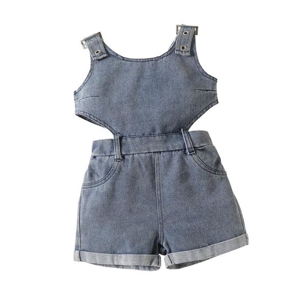 rompers baby onesies piece clothing clothes toddler girls jumpsuit summer style sleeveless denim shorts e7286, Blue
rompers baby onesies piece clothing clothes toddler girls jumpsuit summer style sleeveless denim shorts e7286, Blue