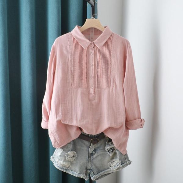 shirts lamtrip art retro pleated peter pan collar soft cotton yarn long sleeve shirt blouse 2021 summer, White
shirts lamtrip art retro pleated peter pan collar soft cotton yarn long sleeve shirt blouse 2021 summer, White