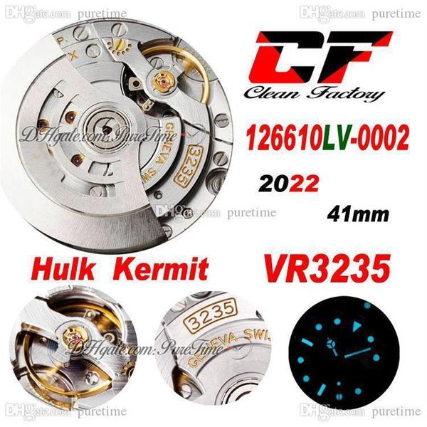 clean factory kermit cf 41mm vr3235 automatic chronograph mens watch green ceramics bezel black dial 904l steel oystersteel bracel260q, Slivery;brown
clean factory kermit cf 41mm vr3235 automatic chronograph mens watch green ceramics bezel black dial 904l steel oystersteel bracel260q, Slivery;brown