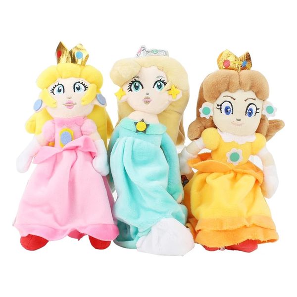 Cartoon Rosalina Princess Peach Doll Stuffed Girls Pink Yellow Blue Plush Toy MARI Kids Chirstmas Gifts Toys s
Cartoon Rosalina Princess Peach Doll Stuffed Girls Pink Yellow Blue Plush Toy MARI Kids Chirstmas Gifts Toys s