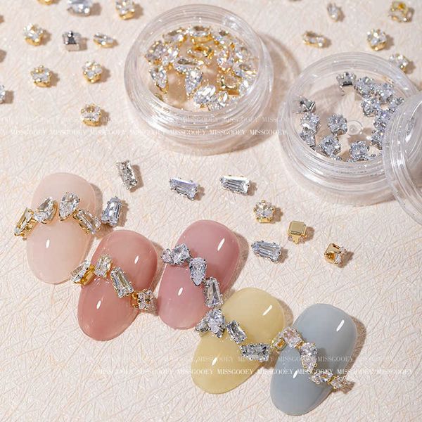 nail art decorations 20pcsbottle goldsilver shiny zircon claw diamond gems for nailssparkle mini flatback rhinestones nail accessories charm, Silver;gold
nail art decorations 20pcsbottle goldsilver shiny zircon claw diamond gems for nailssparkle mini flatback rhinestones nail accessories charm, Silver;gold