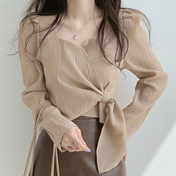t-shirt women office blouse square neck puff sleeve casual 2022 vonda tunic long sleeve blouse blusas feminina shirts femme, White
t-shirt women office blouse square neck puff sleeve casual 2022 vonda tunic long sleeve blouse blusas feminina shirts femme, White
