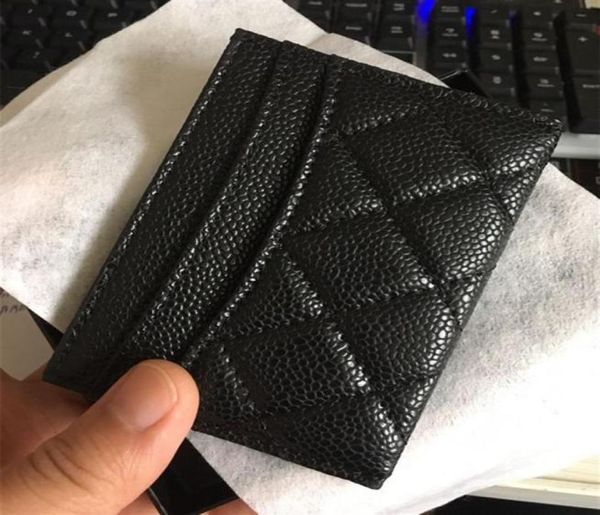 black caviar design mini wallets men women card holders goldsilver hardware genuine leather credit cardholder with box243c5381651, Brown;gray
black caviar design mini wallets men women card holders goldsilver hardware genuine leather credit cardholder with box243c5381651, Brown;gray