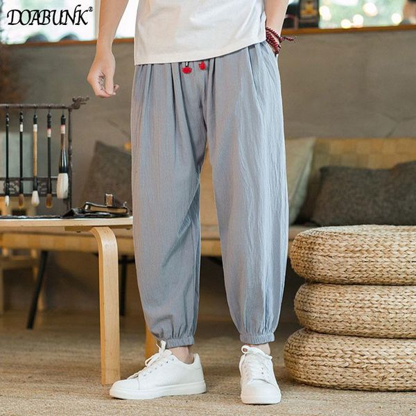 pants 2022 new men's summer casual linen pants male solid color anklelength pants trousers m5xl, Black
pants 2022 new men's summer casual linen pants male solid color anklelength pants trousers m5xl, Black