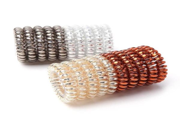 women hair ring telephone wire hair band tie hair accessories elastic band girls rubber pony tail holder stretchy scrunchies7509338, Black;brown
women hair ring telephone wire hair band tie hair accessories elastic band girls rubber pony tail holder stretchy scrunchies7509338, Black;brown