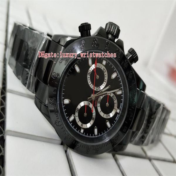 items good wristwatches 40mm cosmograph 116520 116509 black pvd case no chronograph working mechanical automatic mens watch bo295y, Slivery;brown
items good wristwatches 40mm cosmograph 116520 116509 black pvd case no chronograph working mechanical automatic mens watch bo295y, Slivery;brown