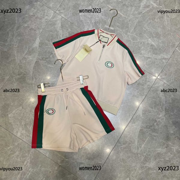 luxury designer tracksuits summer short sleeve sets sports suits 2pcs round neck zippered t-shirt and elastic waist shorts new arrival, Gray
luxury designer tracksuits summer short sleeve sets sports suits 2pcs round neck zippered t-shirt and elastic waist shorts new arrival, Gray