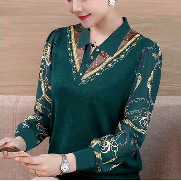 t-shirt autumn and winter new elasticity mesh yarn bottoming shirt women's plus velvet long sleeve printed tshirt blouse, White
t-shirt autumn and winter new elasticity mesh yarn bottoming shirt women's plus velvet long sleeve printed tshirt blouse, White