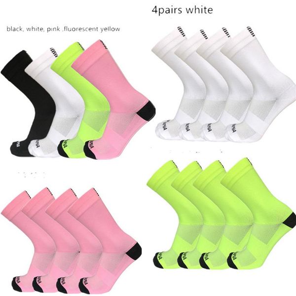 4pairs set pro road cycling socks men women breathable bicycle outdoor sports racing bike calcetines ciclismo 220518301s, Black
4pairs set pro road cycling socks men women breathable bicycle outdoor sports racing bike calcetines ciclismo 220518301s, Black