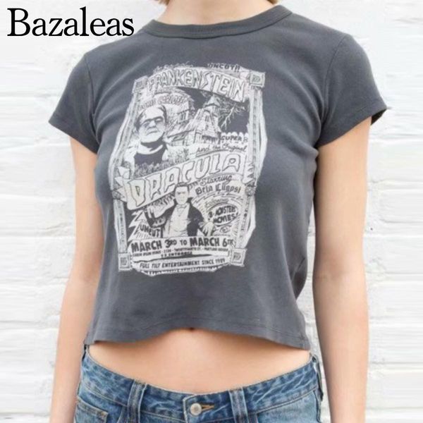 t-shirt women frankenstein summer print front short sleeve tshirt cotton elastic tee, White
t-shirt women frankenstein summer print front short sleeve tshirt cotton elastic tee, White