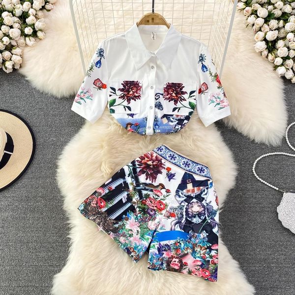 dress summer shorts and shirt 2 piece outfit women fsahion print pocket elegant festival clothing high waist short pant blouses suit, White
dress summer shorts and shirt 2 piece outfit women fsahion print pocket elegant festival clothing high waist short pant blouses suit, White