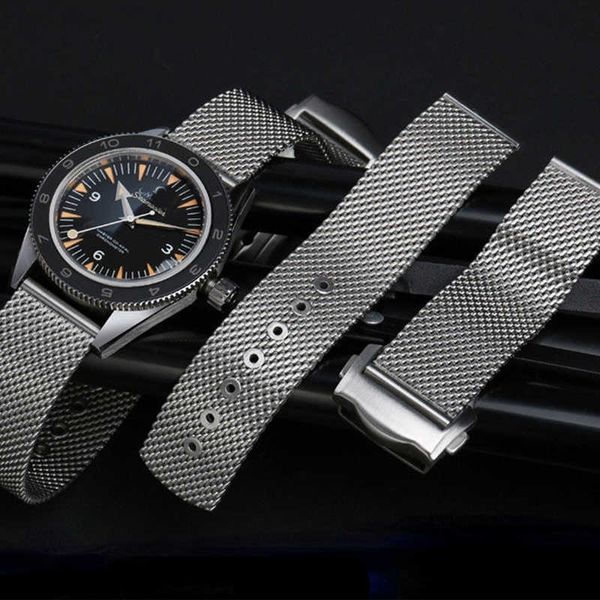20mm 22mm stainless steel strap for omega seamaster 300 diving 007 agent series business men's fashion watch accessories, Black;brown
20mm 22mm stainless steel strap for omega seamaster 300 diving 007 agent series business men's fashion watch accessories, Black;brown