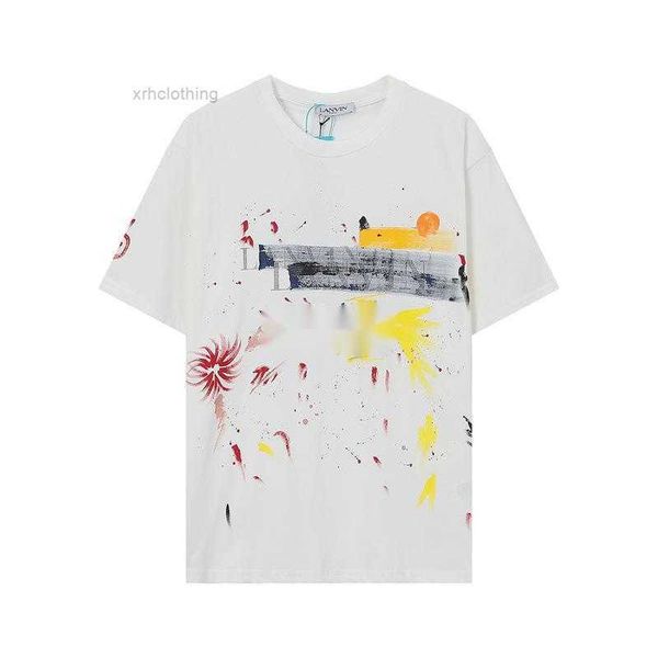 men's t-shirts gallerye dept shirt lan vin longfan speckle printing series loose short sleeve versatile casual men and women's cou, White;black
men's t-shirts gallerye dept shirt lan vin longfan speckle printing series loose short sleeve versatile casual men and women's cou, White;black