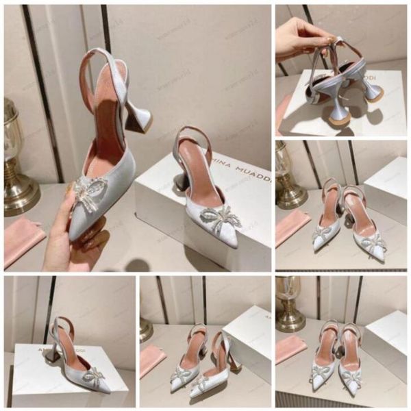 amina muaddi dress shoes sandals satin pointed slingbacks bowtie pumps crystal-sunflower high heeled shoe women's luxury designer party, Black
amina muaddi dress shoes sandals satin pointed slingbacks bowtie pumps crystal-sunflower high heeled shoe women's luxury designer party, Black
