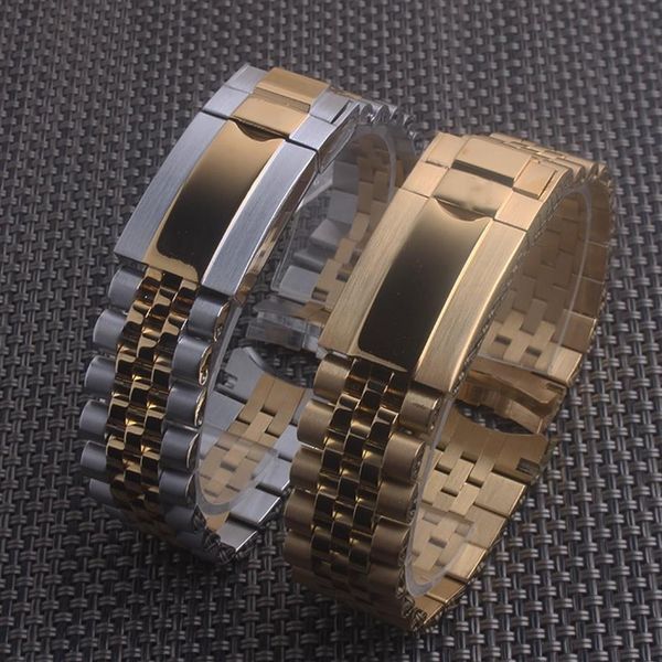 20mm stainless steel silver watch bracelet solid screw links curved end for dateadjust oysterflex273q, Black;brown
20mm stainless steel silver watch bracelet solid screw links curved end for dateadjust oysterflex273q, Black;brown