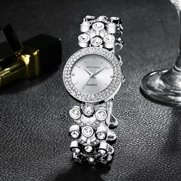 2020 luxury women watches crrju starry sky female clock quartz wristwatch fashion ladies wrist watch reloj mujer relogio feminino293d, Slivery;brown
2020 luxury women watches crrju starry sky female clock quartz wristwatch fashion ladies wrist watch reloj mujer relogio feminino293d, Slivery;brown
