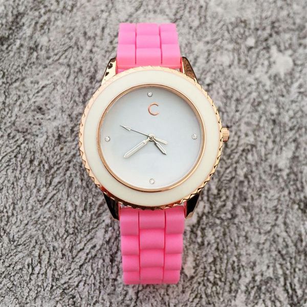 fashion brand for women girls soft silicone strap quartz wrist watch ch01268t, Slivery;brown
fashion brand for women girls soft silicone strap quartz wrist watch ch01268t, Slivery;brown