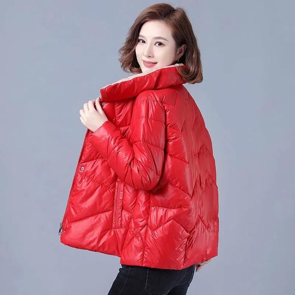 leather 2022 women winter jacket parkas new fashion puffer coat youth slim stand collar casual down cotton jacket warm padded jackets, Black
leather 2022 women winter jacket parkas new fashion puffer coat youth slim stand collar casual down cotton jacket warm padded jackets, Black