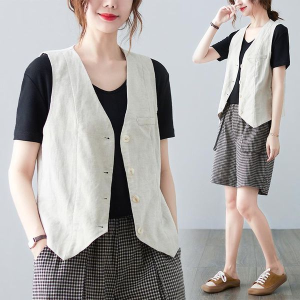 vests women vest 2022 new ladies summer loose waistcoat tie vneck single breasted short blazer casual apricot outerwear female, Black;white
vests women vest 2022 new ladies summer loose waistcoat tie vneck single breasted short blazer casual apricot outerwear female, Black;white
