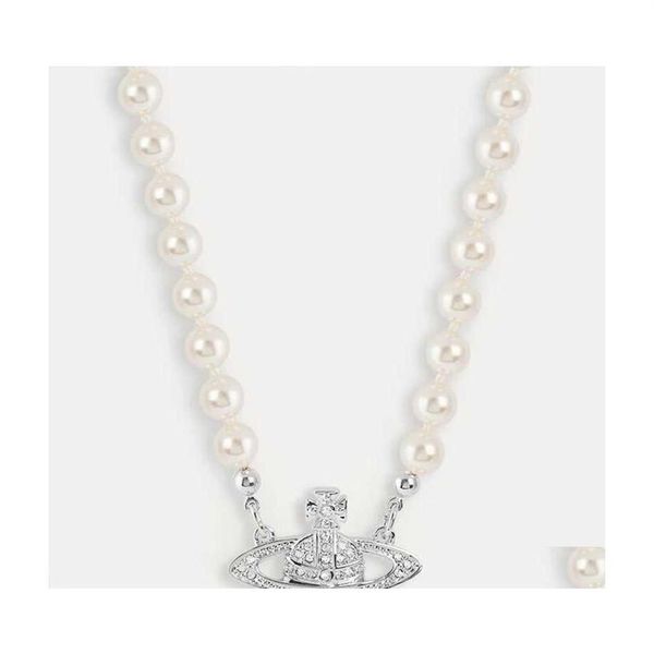 pendant necklaces fashion designer vivian west queen pearl fl diamond necklace classic womens jewelry versatile clavicle lobster c280f, Silver
pendant necklaces fashion designer vivian west queen pearl fl diamond necklace classic womens jewelry versatile clavicle lobster c280f, Silver