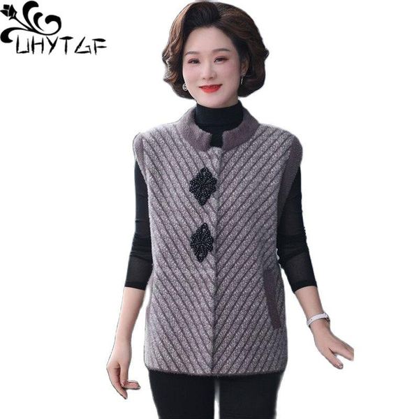 vests uhytgf mink fleece spring autumn vest jacket womens middleaged elderly mothers sleeveless coat casual loose size waistcoat 1888, Black;white
vests uhytgf mink fleece spring autumn vest jacket womens middleaged elderly mothers sleeveless coat casual loose size waistcoat 1888, Black;white