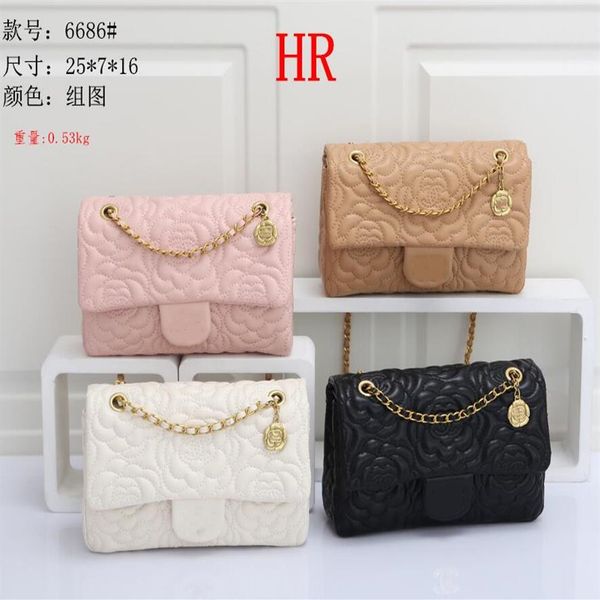 new ladies luxury shoulder bag fashion camellia versatile chain bag ladies classic small square bag275b
new ladies luxury shoulder bag fashion camellia versatile chain bag ladies classic small square bag275b
