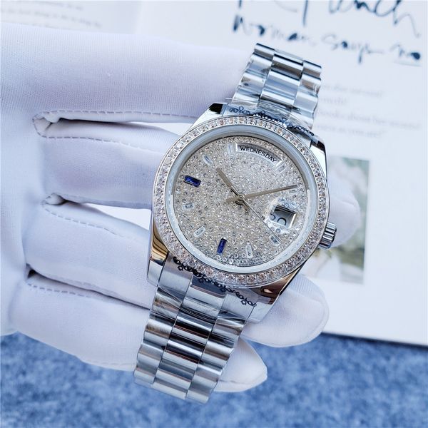 watch automatic mechanical womens watches 36mm silver wristband waterproof all stainless steel wristband fashion designer wristwatch a36, Slivery;brown
watch automatic mechanical womens watches 36mm silver wristband waterproof all stainless steel wristband fashion designer wristwatch a36, Slivery;brown