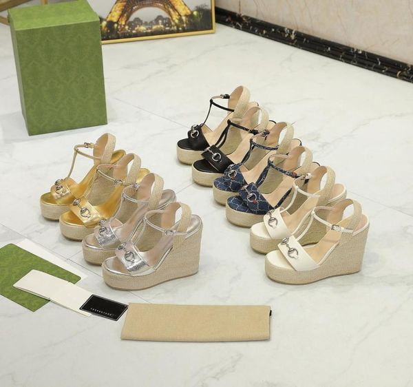 fashion platform sandals designer leather women high heels sandals summer women shoes rattan grass metal buckle large women h9389105, Black
fashion platform sandals designer leather women high heels sandals summer women shoes rattan grass metal buckle large women h9389105, Black
