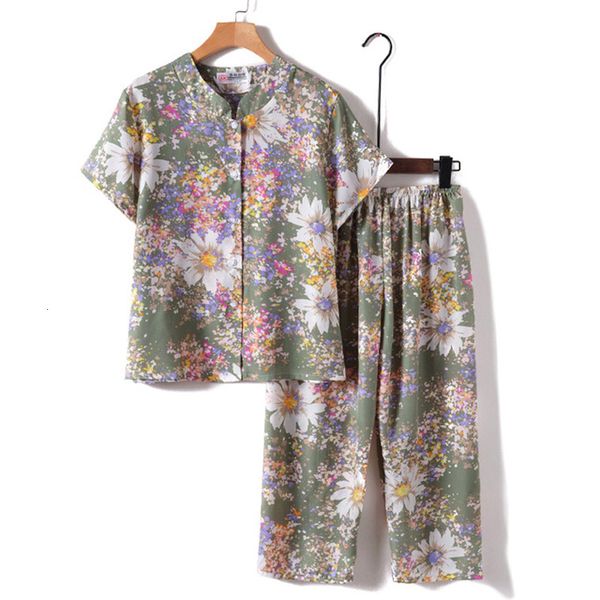 women's sleepwear novelty sleepwear women pajamas set night suit for mother grandma pijamas summer pyjama femme printing cardigan home, Black;red
women's sleepwear novelty sleepwear women pajamas set night suit for mother grandma pijamas summer pyjama femme printing cardigan home, Black;red