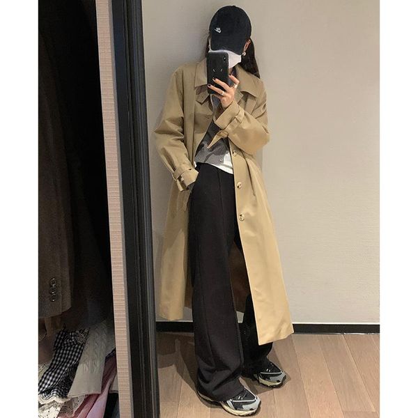 fur windbreaker autumn new korean style loose small fashion coat midlength overtheknee coat women korean casual style windbreaker, Black
fur windbreaker autumn new korean style loose small fashion coat midlength overtheknee coat women korean casual style windbreaker, Black