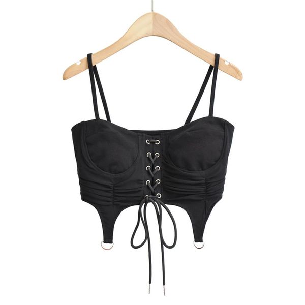 t-shirt summer cami women 2022 white crop black corset cute lace up cami fashion tube with suspender pothook
t-shirt summer cami women 2022 white crop black corset cute lace up cami fashion tube with suspender pothook
