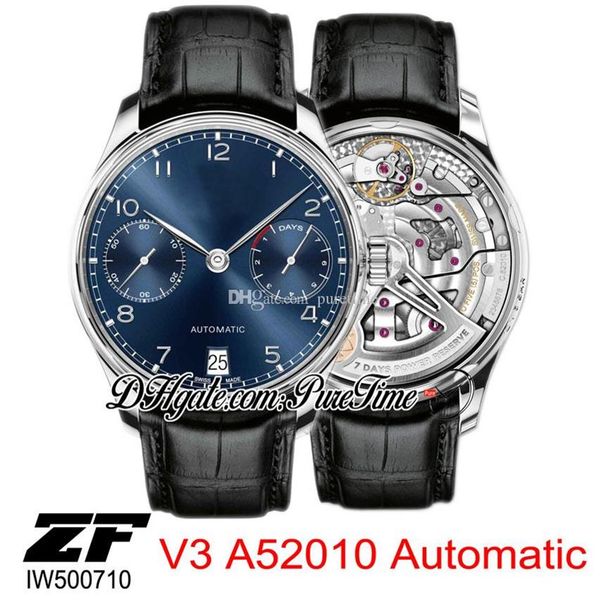 zf v5 iw500710 automatic a52010 real 7 day power reserve mens watch blue dial silver number markers black leather watches puretime251n, Slivery;brown
zf v5 iw500710 automatic a52010 real 7 day power reserve mens watch blue dial silver number markers black leather watches puretime251n, Slivery;brown