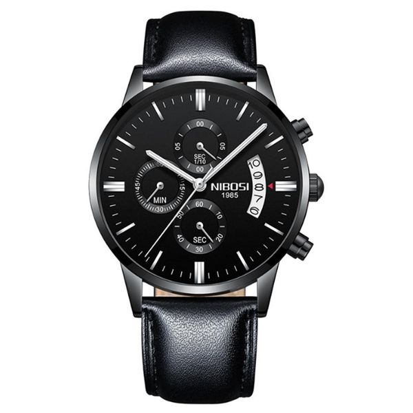 nibosi brand quartz chronograph fine quality leather strap mens watches watch luminous date life waterproof whole wristwatches264d, Slivery;brown
nibosi brand quartz chronograph fine quality leather strap mens watches watch luminous date life waterproof whole wristwatches264d, Slivery;brown