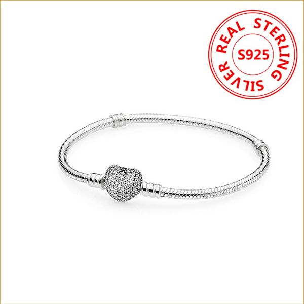 authentic 925 sterling silver heart charms bracelet for pandora european beads bangle wedding gift jewelry for women with original2579, Golden;silver
authentic 925 sterling silver heart charms bracelet for pandora european beads bangle wedding gift jewelry for women with original2579, Golden;silver