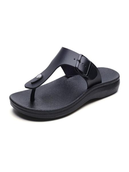 2019 summer men cool slippers male flip flops designer metal buckle beach sandals shoes fashion male slippers q5207917727, Black
2019 summer men cool slippers male flip flops designer metal buckle beach sandals shoes fashion male slippers q5207917727, Black