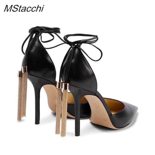 new sandals tassel cross tied strap women pointed toe high heel women's shoes summer party stiletto gold ladies pumps femme 230406, Black
new sandals tassel cross tied strap women pointed toe high heel women's shoes summer party stiletto gold ladies pumps femme 230406, Black