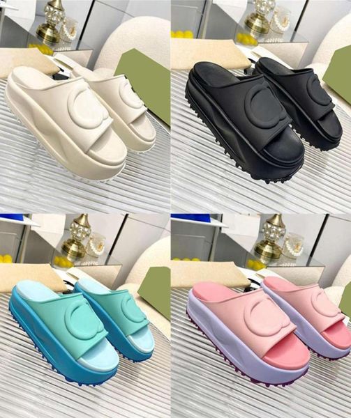 designer slippers platform slippers classics rubber slides solid color flip flops non slip sandals thick bottom flat women shoes w3448969, Black
designer slippers platform slippers classics rubber slides solid color flip flops non slip sandals thick bottom flat women shoes w3448969, Black