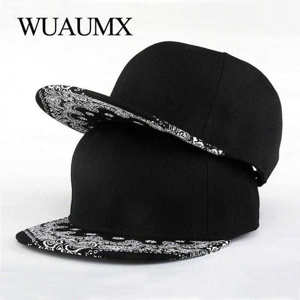 ball caps wuaumx brand summer 5 panels snapback caps for men women cashew flowers flat peak baseball caps flat brim hip hop hat adjustable j, Blue;gray
ball caps wuaumx brand summer 5 panels snapback caps for men women cashew flowers flat peak baseball caps flat brim hip hop hat adjustable j, Blue;gray