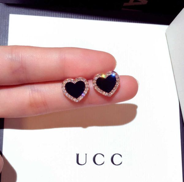 stud 925 sterling silver heart stud earrings for women 18k rose gold shining crystal ear rings jewelry party with box 23ess, Golden;silver
stud 925 sterling silver heart stud earrings for women 18k rose gold shining crystal ear rings jewelry party with box 23ess, Golden;silver