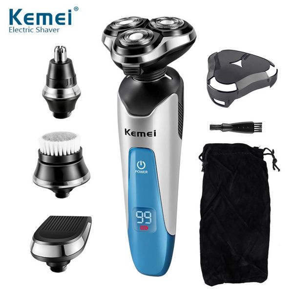 kemei 3d electric razor 4 in 1 men shaving machine nose trimmer rechargeable floating beard shaver waterproof 100-240v244z
kemei 3d electric razor 4 in 1 men shaving machine nose trimmer rechargeable floating beard shaver waterproof 100-240v244z