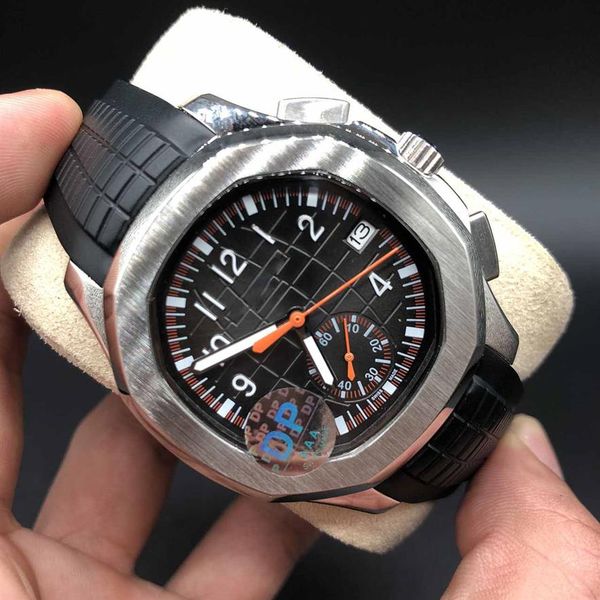 casual watch black dial vk battery chronograph quartz movement wristwatches 40mm mens watches on orange rubber strap dp factory216x, Slivery;brown
casual watch black dial vk battery chronograph quartz movement wristwatches 40mm mens watches on orange rubber strap dp factory216x, Slivery;brown