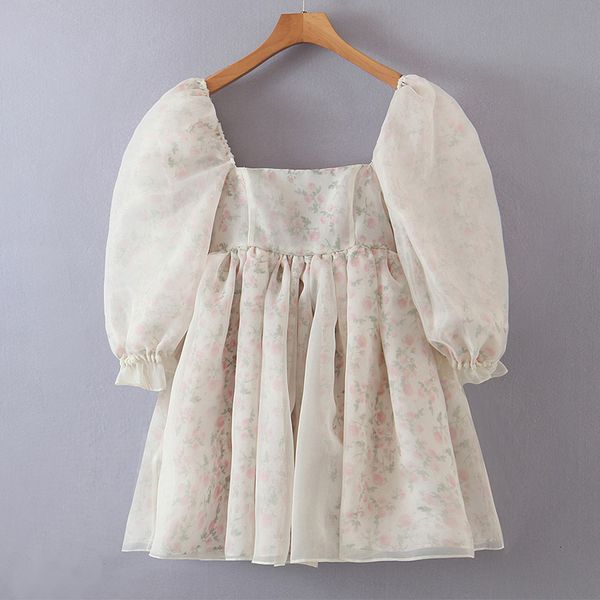casual dresses summer women bothsides wear floral print chiffon organza square neck puff sleeve holiday party short vestido 230421, Black;gray
casual dresses summer women bothsides wear floral print chiffon organza square neck puff sleeve holiday party short vestido 230421, Black;gray