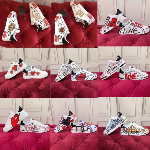 with box luxury men casual shoes handing drawn graffiti leather white red sneaker graffiti printing nappa leathers shoes sports men lace u d, Black
with box luxury men casual shoes handing drawn graffiti leather white red sneaker graffiti printing nappa leathers shoes sports men lace u d, Black